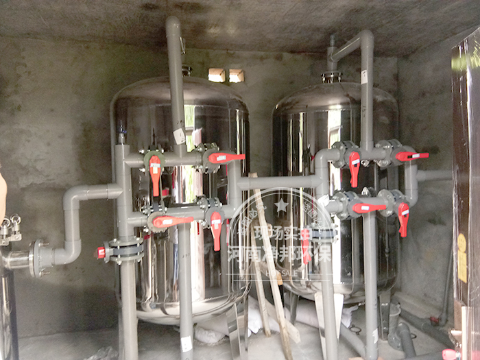 四川苍溪县扶贫饮水水库10吨水处理设备